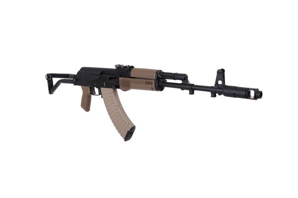 Picture of Arsenal SAM7SF-84E 7.62x39mm FDE Semi-Auto Rifle with Enhanced FCG FDE 10rd