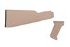 Picture of Arsenal Intermediate Length AK47 Desert Sand Buttstock and Pistol Grip Set for Milled Receivers