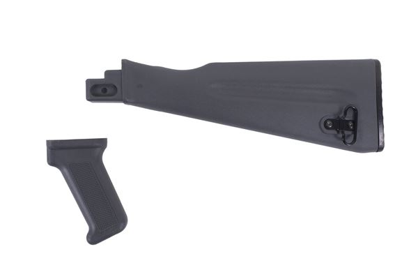 Picture of Arsenal AK47 / AK74 NATO Length Gray Buttstock Set for Stamped Receivers