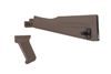 Picture of Arsenal AK47 / AK74 Warsaw Length FDE Buttstock and Pistol Grip Set for Stamped Receivers