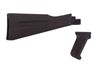 Picture of Arsenal AK47 / AK74 Warsaw Length Plum Buttstock and Pistol Grip Set for Stamped Receivers