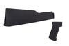 Picture of Intermediate Length Black AK47 Buttstock and Pistol Grip Set for Milled Receivers