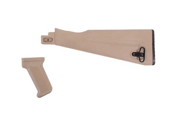 Picture of Arsenal NATO Length Desert Sand Stock Set for Stamped Receivers