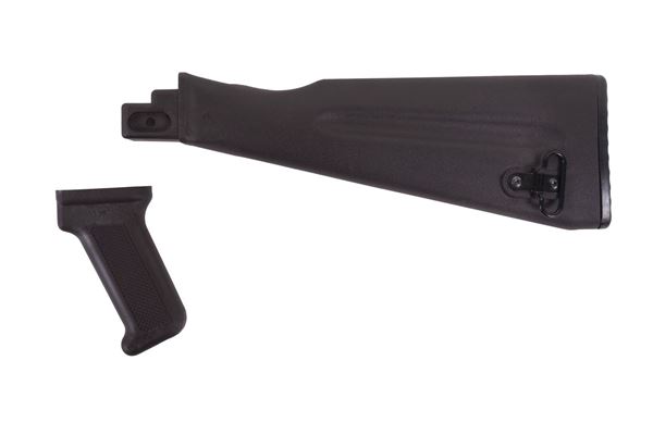Picture of Arsenal Plum NATO Length Buttstock and Pistol Grip Set for Stamped Receivers