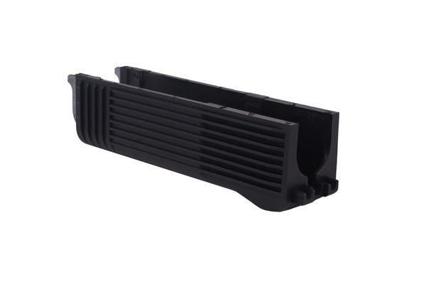 Picture of Lower Handguard for Vepr 12 shotgun, RPK design, black polymer, ribbed, US Made Fime Group LLC