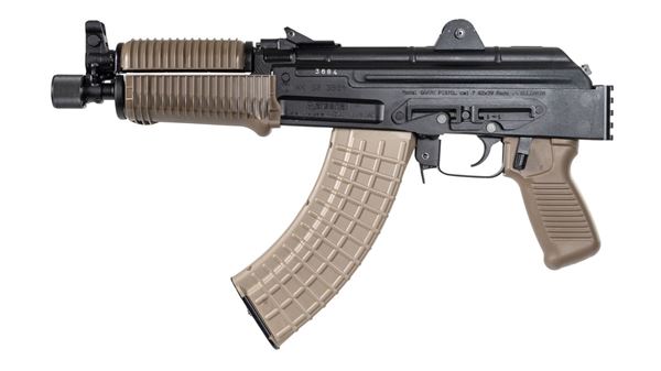 Picture of Arsenal SAM7K AK Pistol 7.62x39mm FDE US Furniture 30rd Mag Hard Case