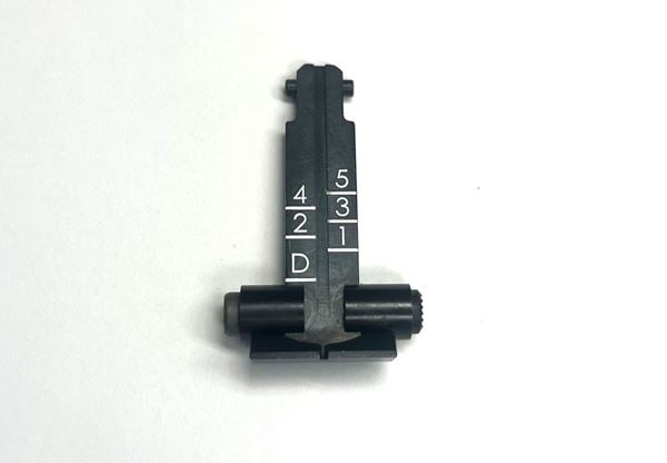 Picture of Arsenal 500m 7.62x39mm / 5.56x45mm Rear Sight Leaf Assembly with "D" Battle Mark