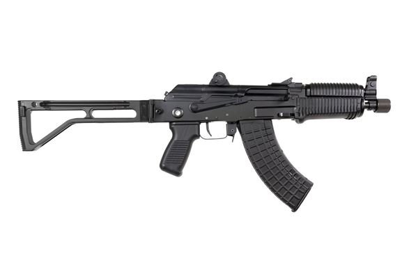 Arsenal Factory SBR AR-M14SF TACT 7.62x39mm Rifle Tactical Right-Side Folding Stock Black 