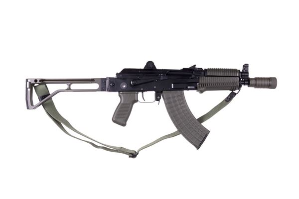 Arsenal Factory SBR AR-M14SF TACT 7.62x39mm Rifle Tactical Right-Side Folding Stock Green 