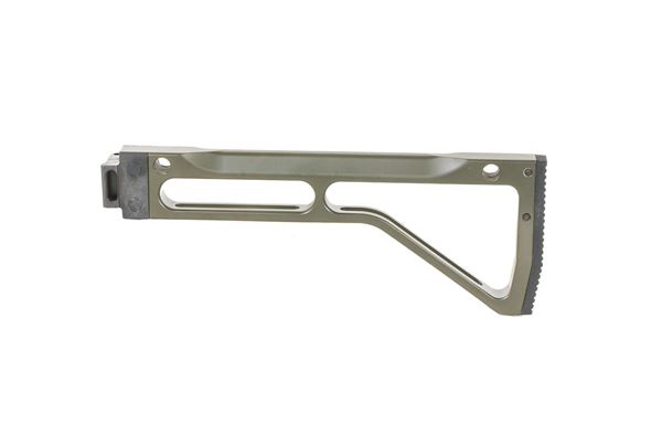 Picture of Arsenal Side Folding OD Green Stock Assembly Machined Hard Anodized Aluminum