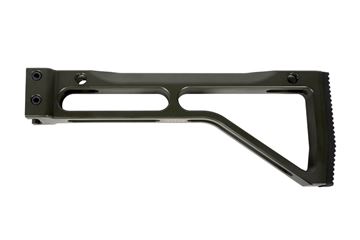 Picture of Arsenal CNC Machined Aluminum Tactical Buttstock Assembly 1913 Picatinny Attachment OD Green